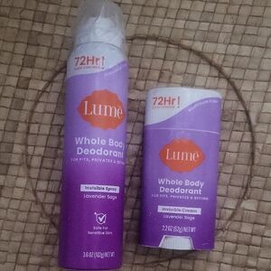 Lume Lavender Sage Whole Body Deodorant Set